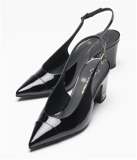 chanel slingback 40|Chanel slingback online shop.